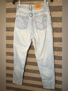 Vintage 90’s Levi’s Orange Tab High Rise Light Blue Mom Jeans Women’s 6 26x28